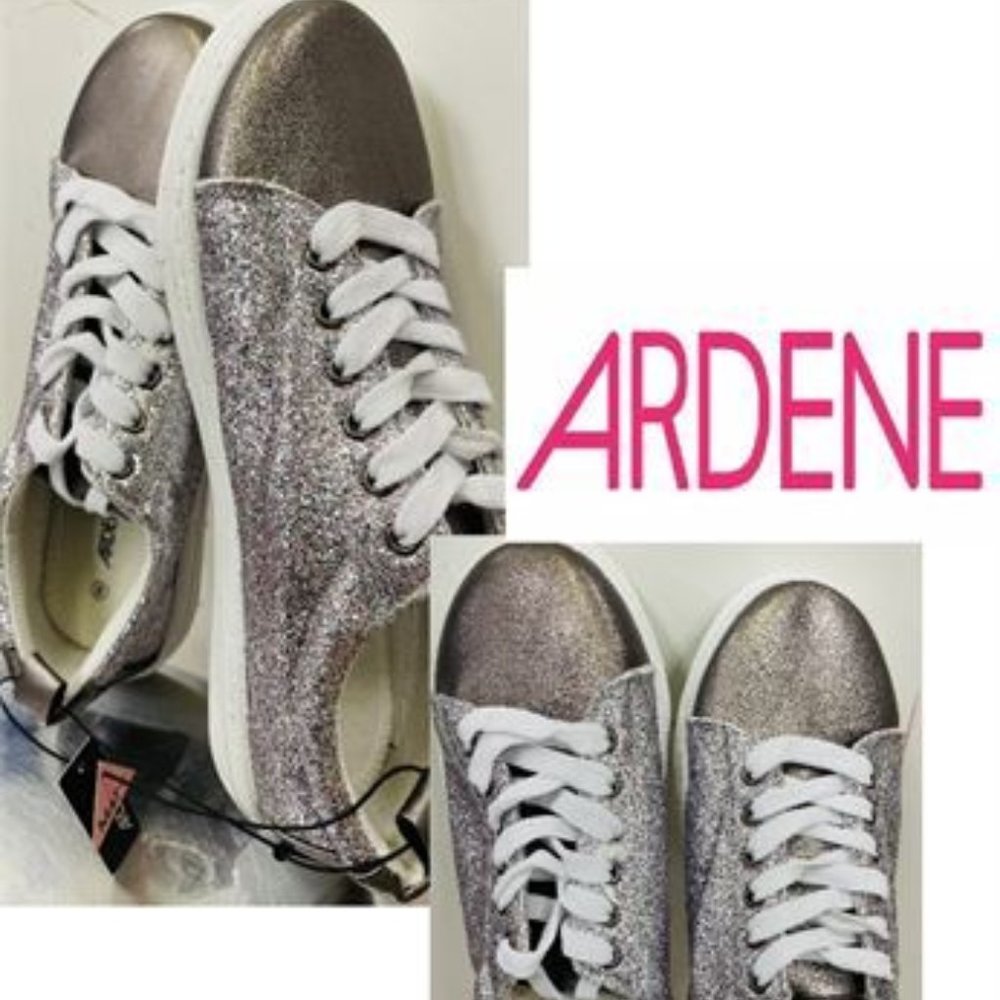 💝5/$25💖 Ardene sparkle running boarding shoes Fun glitter sneakers kicks